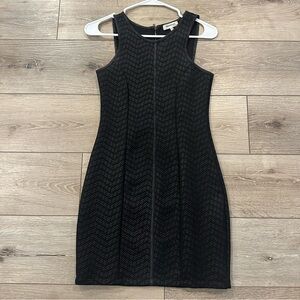 Monteau Black Halter Mini Dress Cocktail Summer Going Out Dress XS
